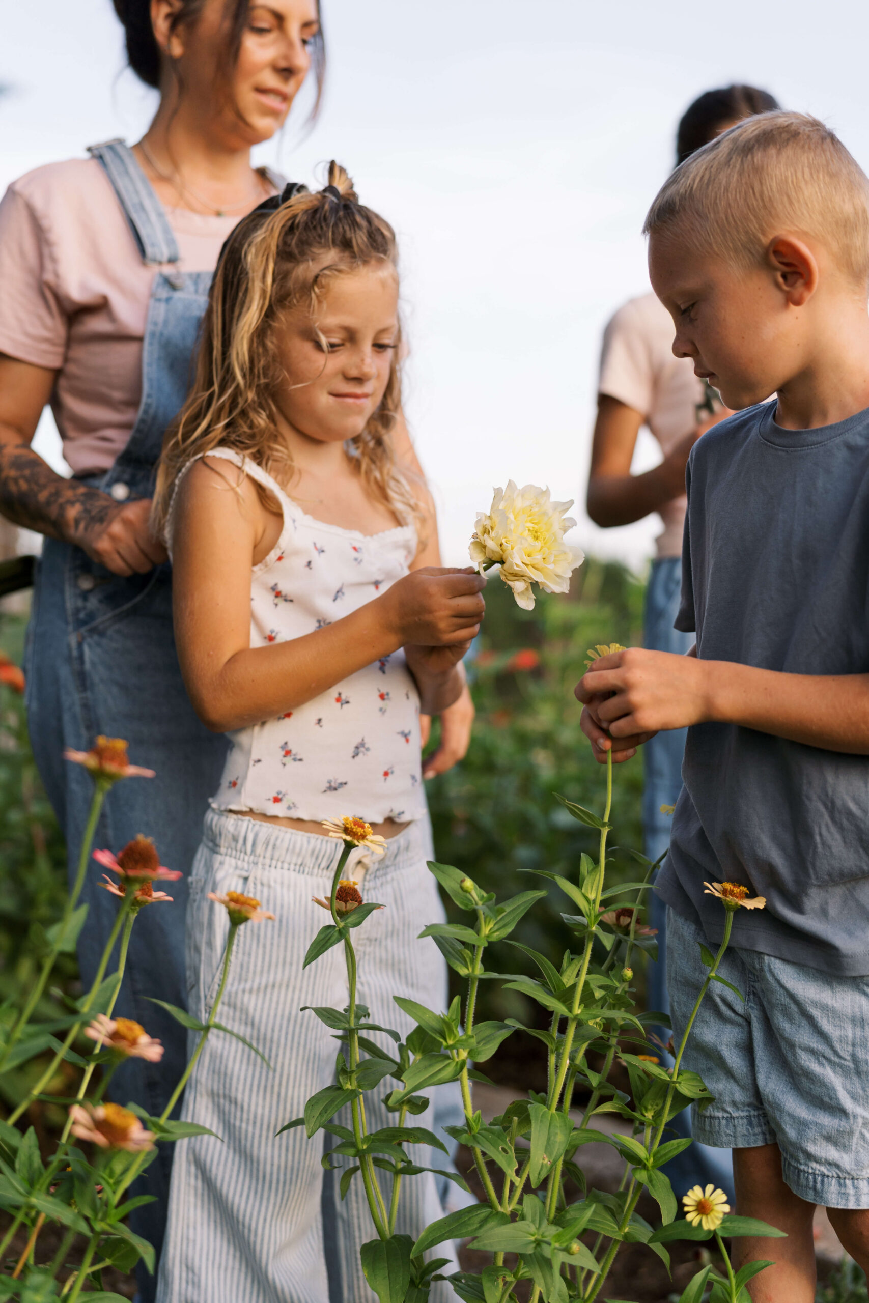 film family photographer The Farmyard Saint Jo Texas analog film garden vegetables
